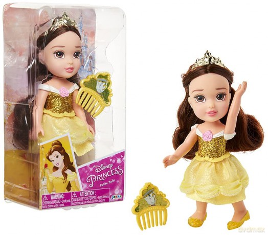 Disney Princess mini lalki 15 cm + grzebień 1 sztuka (wysyłka losowa)