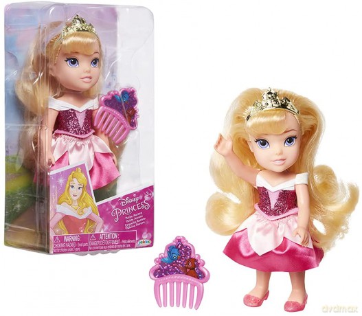 Disney Princess mini lalki 15 cm + grzebień 1 sztuka (wysyłka losowa)