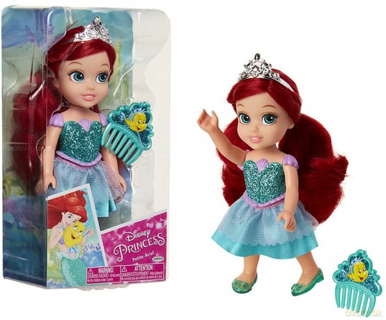 Disney Princess mini lalki 15 cm + grzebień 1 sztuka (wysyłka losowa)