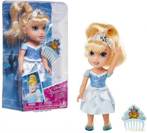 Disney Princess mini lalki 15 cm + grzebień 1 sztuka (wysyłka losowa)