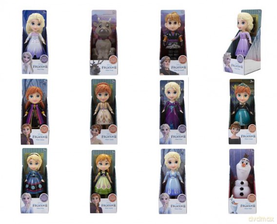 Frozen Kraina Lodu 2 - Mini laleczka (wysyłka losowa)
