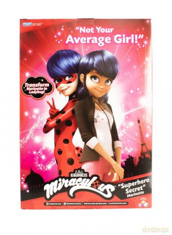 Miraculous: Biedronka i Czarny Kot: Lalka Marinette i strój Biedronki