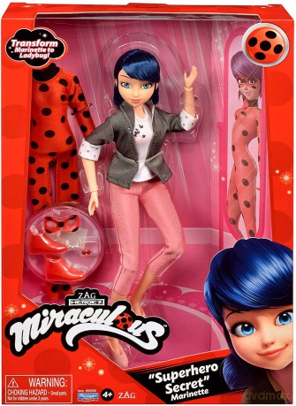 Miraculous: Biedronka i Czarny Kot: Lalka Marinette i strój Biedronki