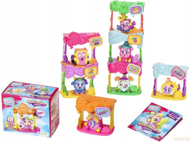 MojiPops Adventure Two Team Huts