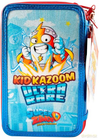 Superzings Piórnik z Wyposażeniem niebieski