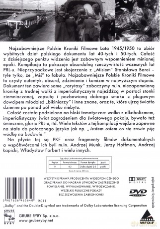 Propaganda PRL-u: Najzabawniejsze Polskie Kroniki Filmowe. Lata 40/50-te [DVD]