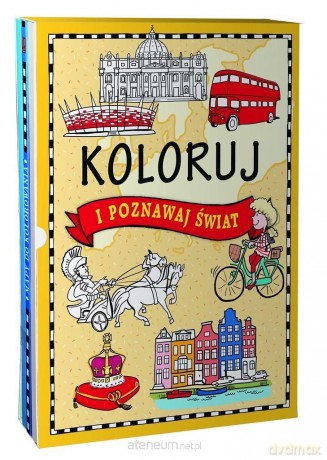 Koloruj i poznawaj świat [KSIĄŻKA]
