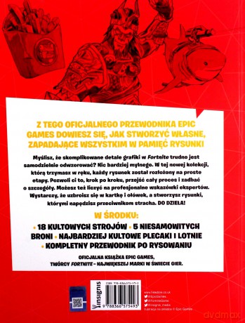Oficjalny przewodnik Fortnite. Jak rysować 2 [KSIĄŻKA]