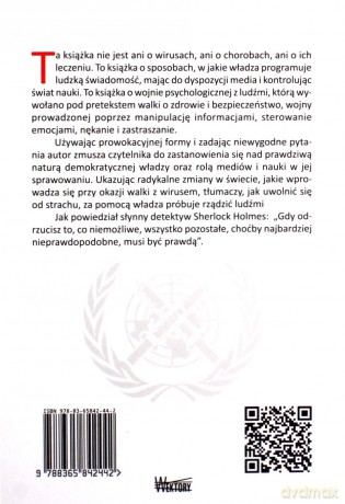Operacja pandemia - Marek A. Zamorski [KSIĄŻKA]