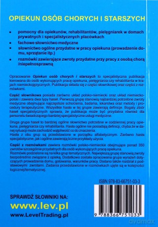 Opiekun osób chorych i starszych Słonik tematyczny [KSIĄŻKA]