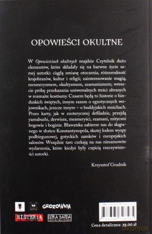 Opowieści okultne - Helena P. Bławatska [KSIĄŻKA]