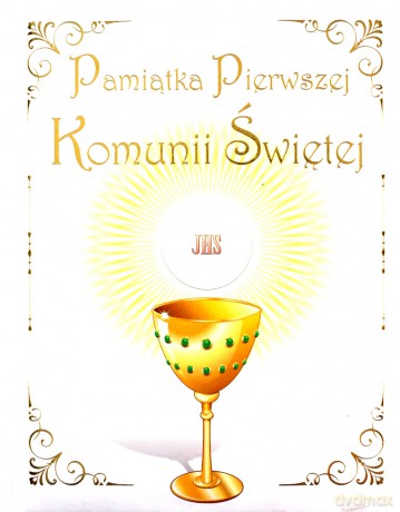 Pamiątka Pierwszej Komunii Świętej [KSIĄŻKA]