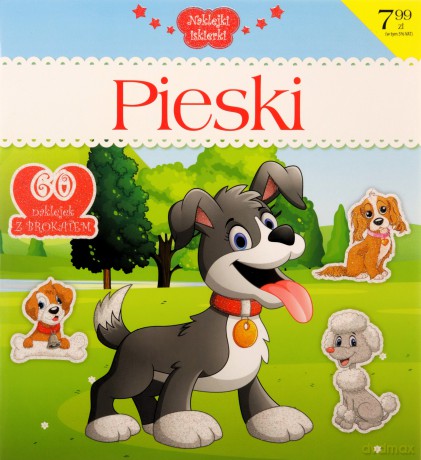 Pieski. Naklejki Iskierki [KSIĄŻKA]