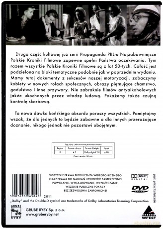 Propaganda PRL-u: Najzabawniejsze Polskie Kroniki Filmowe. Lata 50-te [DVD]