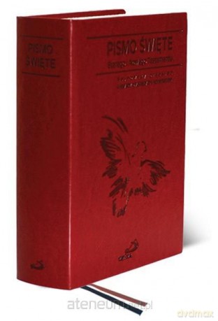 Pismo Święte Stary Testament i Nowy Testament kolor bordowy [KSIĄŻKA]