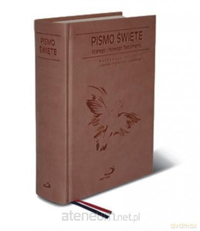Pismo Święte Stary Testament i Nowy Testament kolor brązowy [KSIĄŻKA]