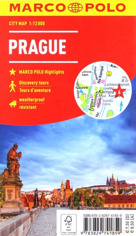 Plan Miasta Marco Polo. Praga [KSIĄŻKA]