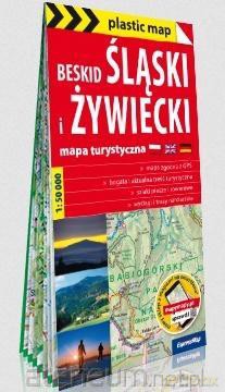 Plastic map Beskid Śląski i Żywiecki