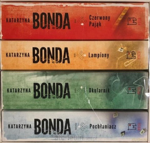 Pochłaniacz/Okularnik/Lampiony/Czerwony - Katarzyna Bonda [KSIĄŻKA]