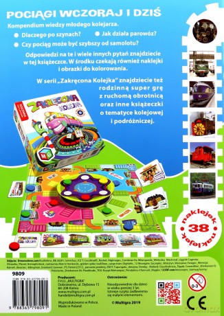 Pociągi wczoraj i dziś - Ewa Gorzkowska-Parnas [KSIĄŻKA]