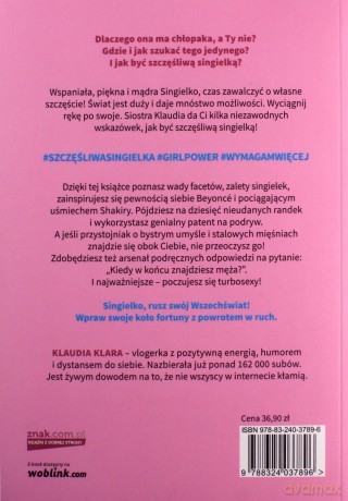Poradnik szczęśliwej singielki - Klaudia Klara [KSIĄŻKA]