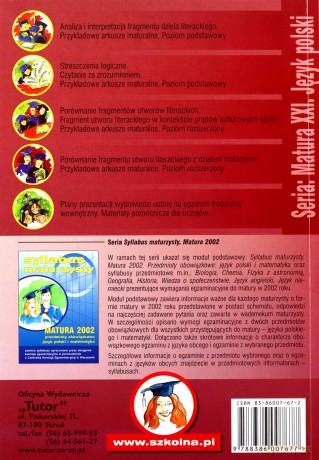 Porównanie fragmentu utworu literackiego [KSIĄŻKA]