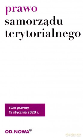 Prawo samorządu terytorialnego 15.01.2020 - Agnieszka Kaszok [KSIĄŻKA]