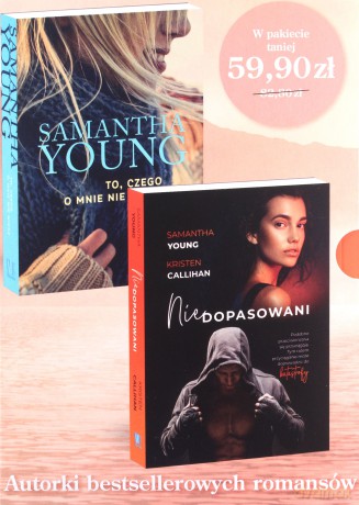 To, czego o mnie nie wiesz/Niedopasowani - Samantha Young, Kristen Callihan [KSIĄŻKA]