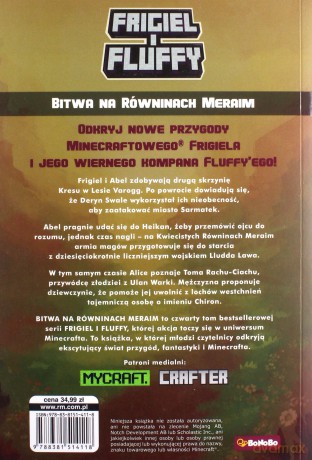Bitwa na Równinach Meraim. Frigiel i Fluffy nieoficjalny przewodnik po świecie minecraft - Nicolas Digard, Frigiel [KSIĄŻKA]
