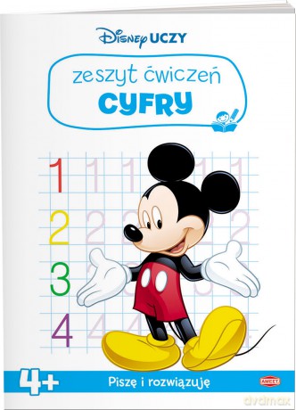 Disney uczy Miki Zeszyt ćwiczeń Liczby UDZ-9302 [KSIĄŻKA]