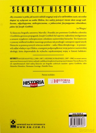 Goebbels. Życie i śmierć - Roger Manvell, Heinrich Fraenkel [KSIĄŻKA]