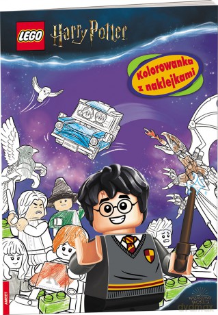 LEGO Harry Potter Kolorowanka z naklejkami NA-6401 [KSIĄŻKA]