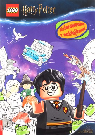 LEGO Harry Potter Kolorowanka z naklejkami NA-6401 [KSIĄŻKA]