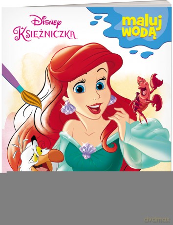 Maluj wodą Disney księżniczka MW-9108 [KSIĄŻKA]