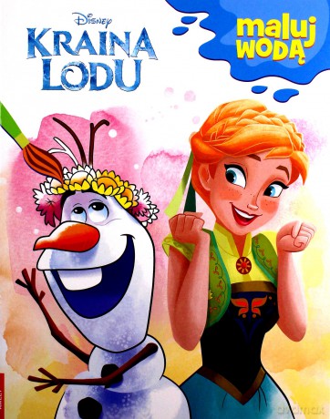 Maluj wodą Kraina lodu MW-9107 [KSIĄŻKA]
