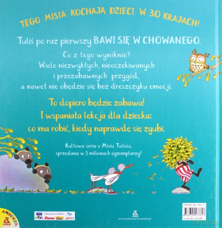 Miś Tuliś bawi się w chowanego - David Melling [KSIĄŻKA]