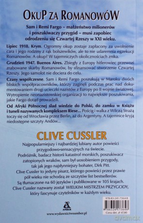 Okup za Romanowów - Clive Cussler, Robin Burcell [KSIĄŻKA]