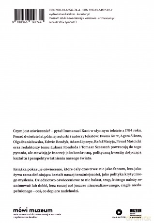 Oświecenie, czyli tu i teraz - Łukasz Ronduda, Tomasz Szerszeń [KSIĄŻKA]