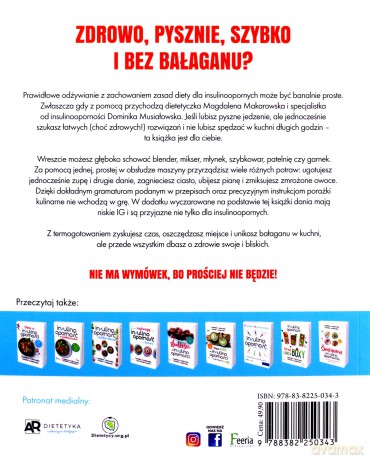 Zdrowe termogotowanie. Mix przepisów nie tylko dla insulinoopornych - Magdalena Makarowska, Dominika Musiałowska [KSIĄŻKA]