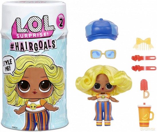 Figurka L.O.L. Surprise Hairgoals Display 21 sztuk