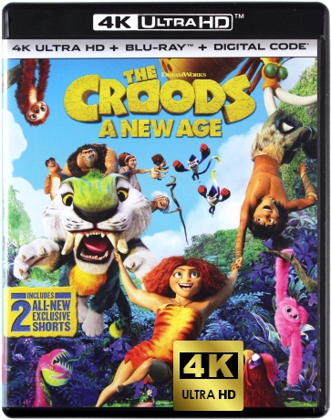 The Croods: A New Age (Krudowie 2: Nowa era) [Blu-Ray 4K]+[Blu-Ray]