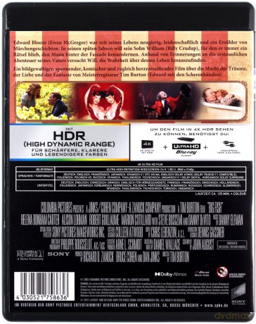 Duża ryba [Blu-Ray 4K]