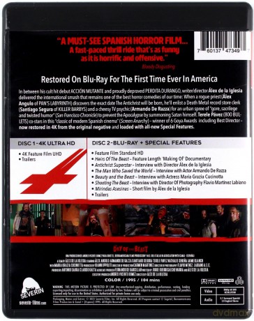 The Day Of The Beast (Dzień bestii) [Blu-Ray 4K]+[Blu-Ray]