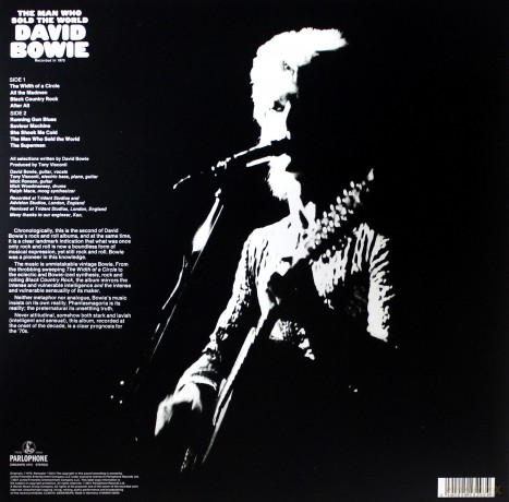 David Bowie: The Man Who Sold The World (Picture) [Winyl]