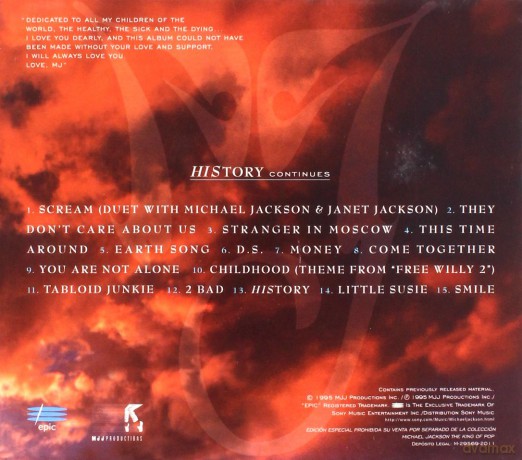 Michael Jackson: HIStory - Past, Present And Future (Deluxe) [CD]