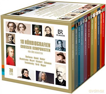 10 Horbiografien grosser Komponisten von Jorg Handstein [38CD]