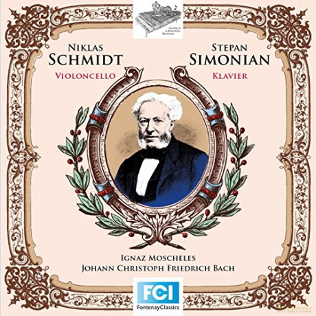 Ignaz Moscheles: 10 Preludien aus dem Wohltemperierten Klavier von J.S.Bach mit einer hinzukomponierten Cellostimme op.137a [CD]