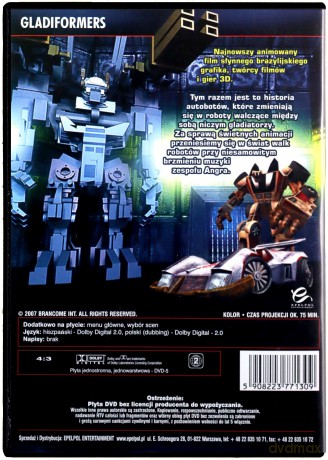 Gladiformers [DVD] FILM