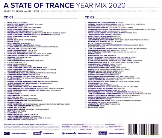 Armin Van Buuren: A State Of Trance Yearmix 2020 [2CD]
