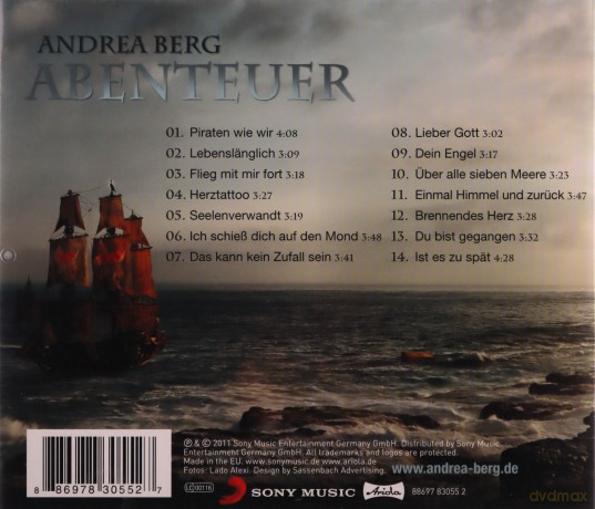Andrea Berg: Abenteuer [CD]